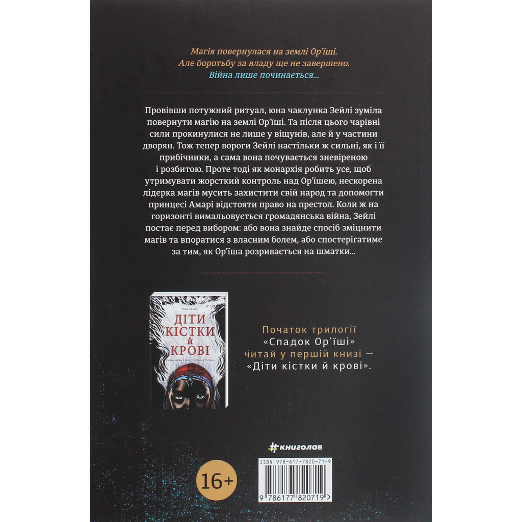 Книга Діти помсти й чеснот - Томі Адейємі #книголав (9786177820719) - зображення 2