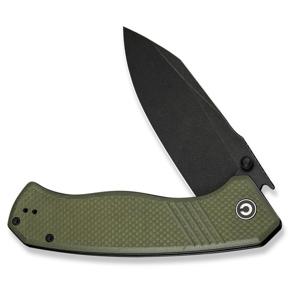 Ніж Civivi Placoid, Green G10, Darkwash (C23079-3) - зображення 5