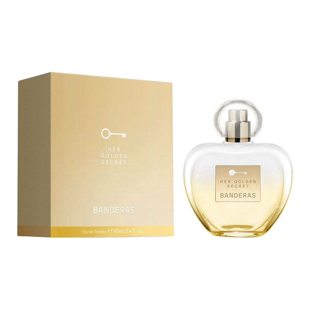 Туалетна вода Banderas Her Golden Secret 80 мл (8411061081006) - зображення 1