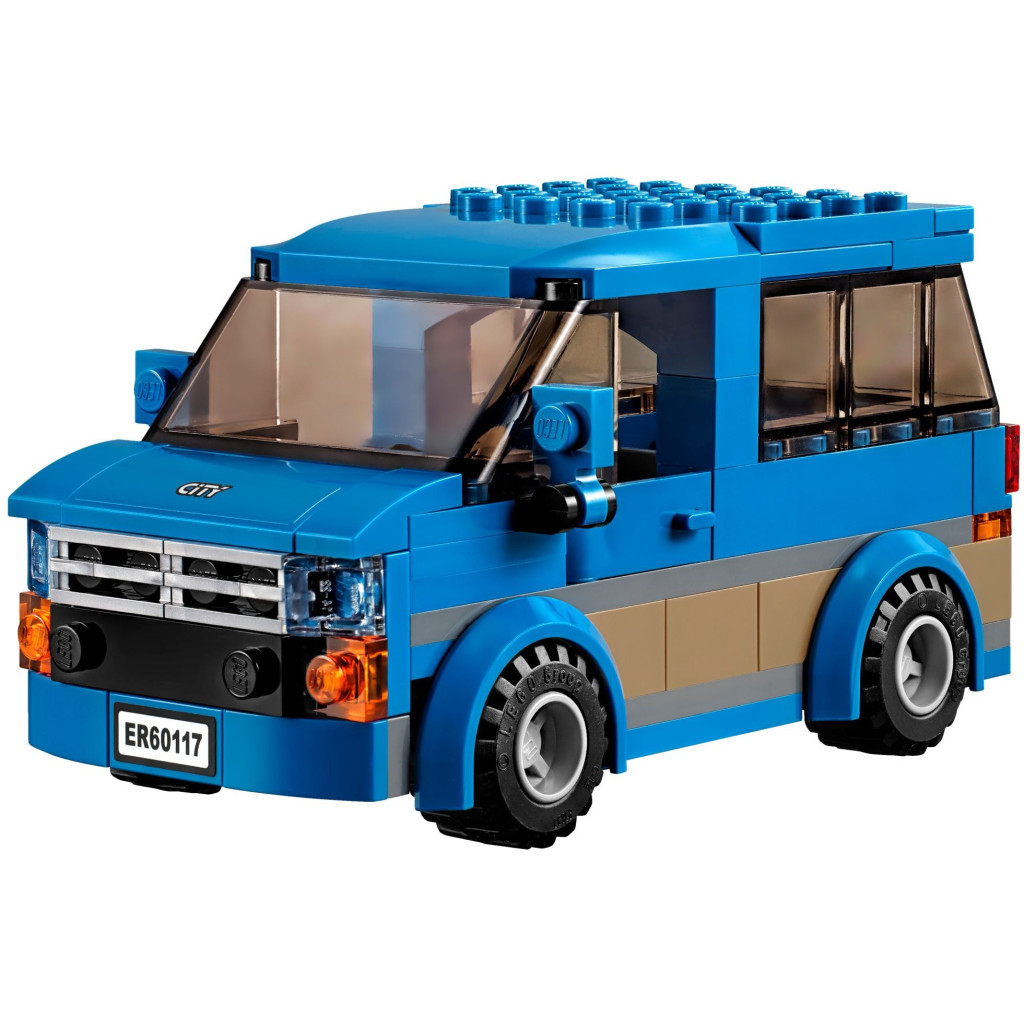 Конструктор LEGO City Great Vehicles Фургон та будинок на колесах (60117) - зображення 3
