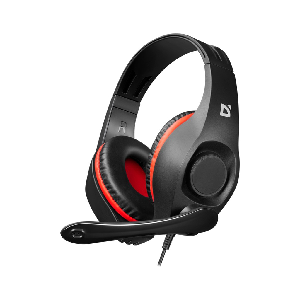 Навушники Defender Tune 130 Black-Red (63130) - зображення 1