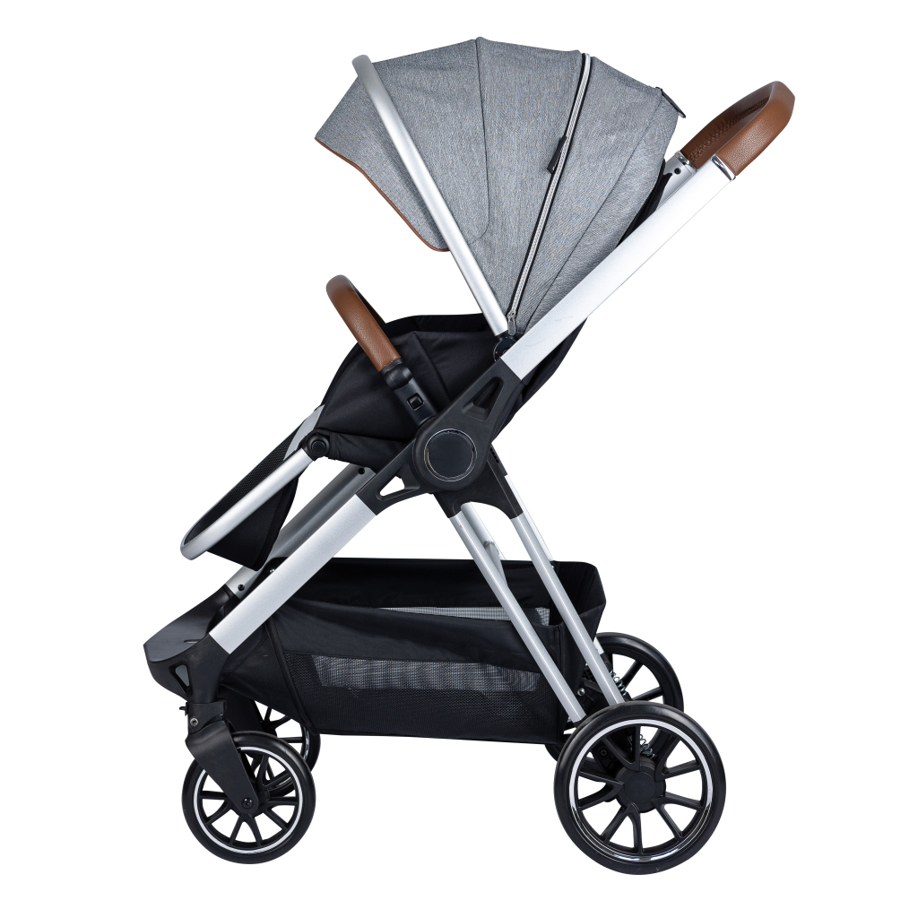 Коляска FreeON 3 в 1 Fantasy Grey-Black (44565) - зображення 3