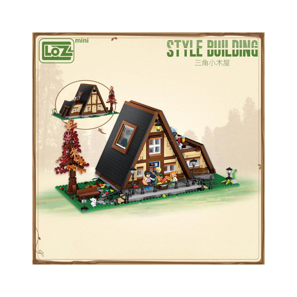 Конструктор LOZ mini Крихітний будиночок-хижина без фігурок (1037) - зображення 4