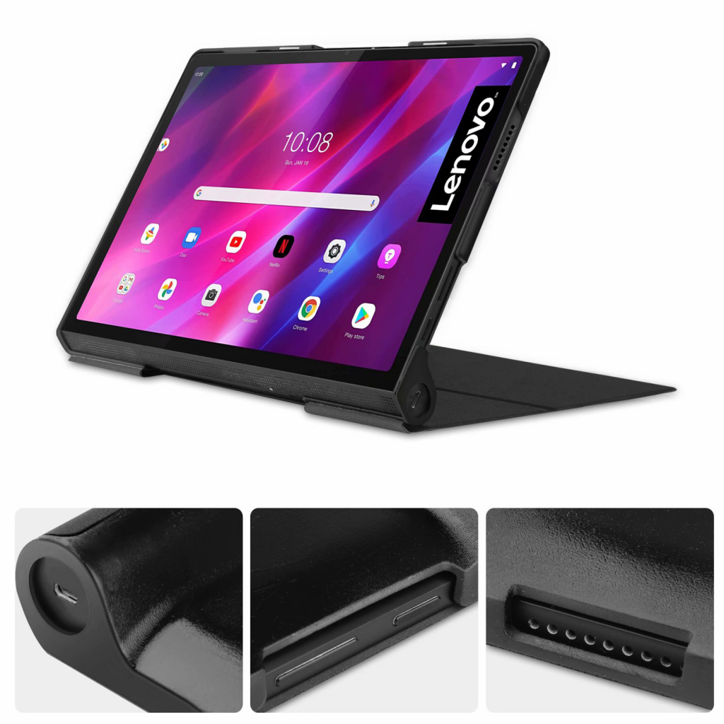 Чохол до планшета BeCover Smart Case Lenovo Yoga Tab 11 YT-706F Graffiti (707298) - зображення 4