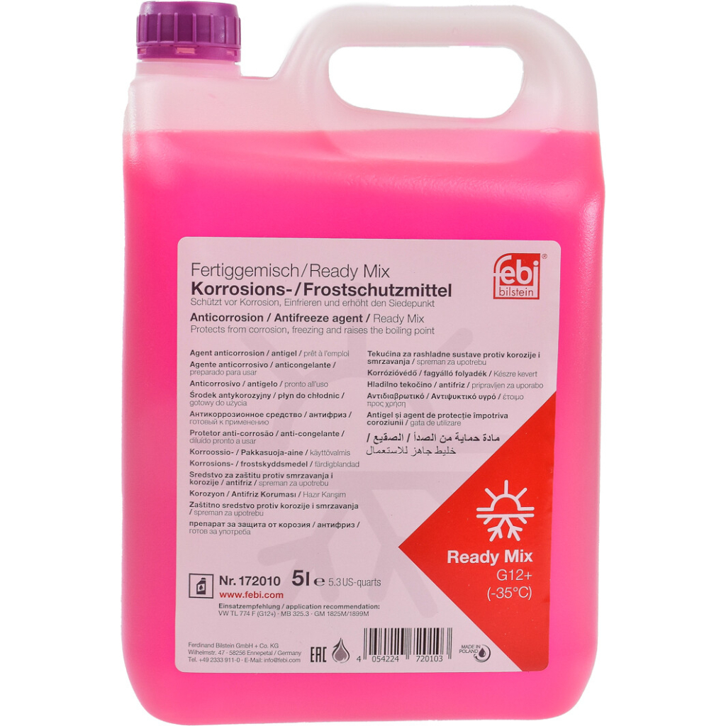 Антифриз Febi G12+ 5л фіолетовий -35C (172010FE) - зображення 1