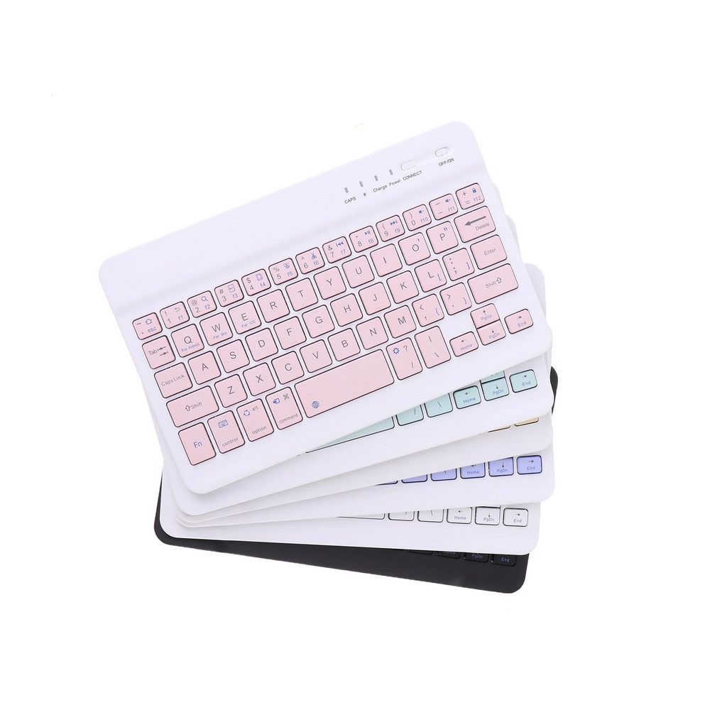 Клавіатура BeCover Bluetooth UA Pink (713411) - зображення 6