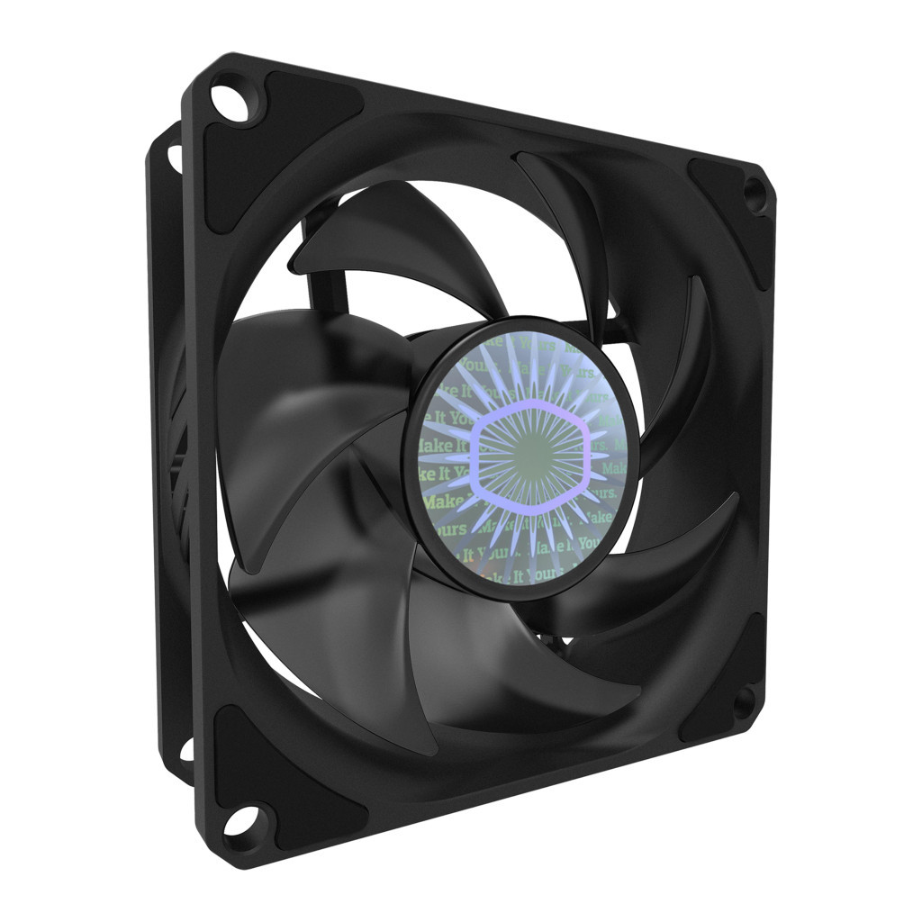 Кулер до корпусу CoolerMaster SickleFlow 80 Black (MFX-B8NN-25NPK-R1) - зображення 3