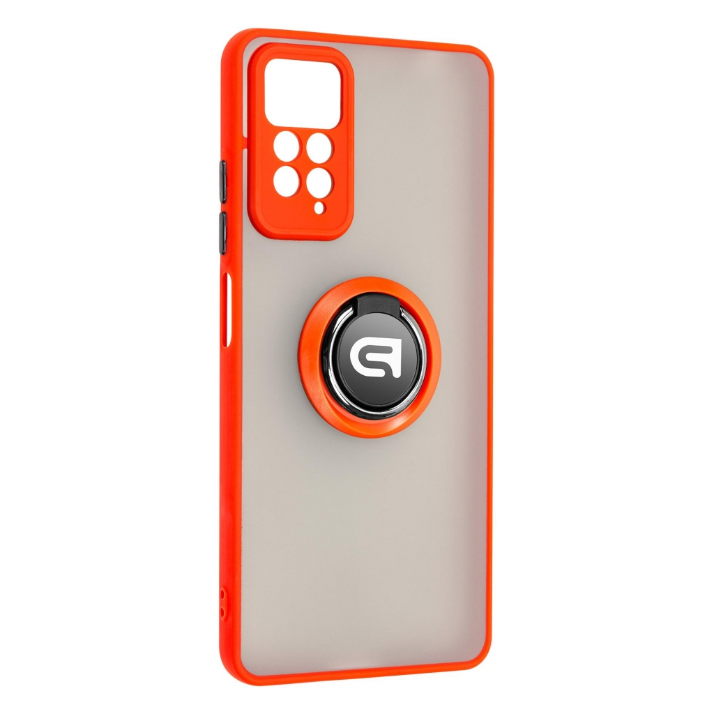 Чохол до мобільного телефона Armorstandart Frosted Matte Ring Xiaomi Redmi Note 12 Pro 4G Red (ARM68385) - зображення 1