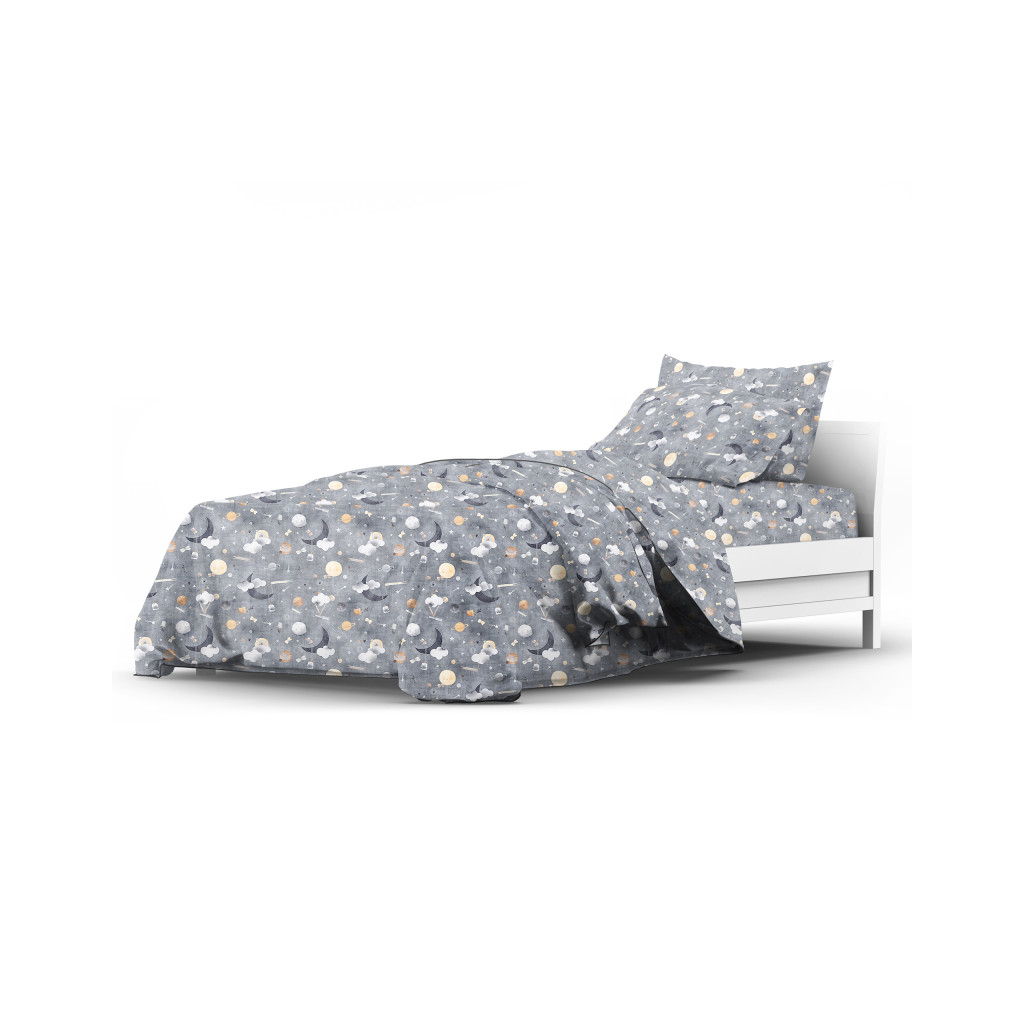 Постільна білизна Home Line Сатин Надобраніч полуторний (192737) - зображення 2