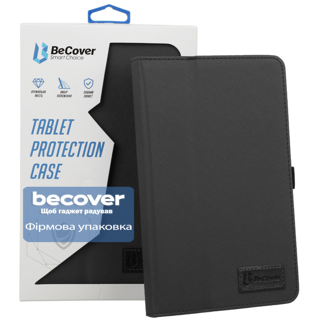Чохол до планшета BeCover Slimbook Blackview Tab 80 10.1" Black (713717) - зображення 6