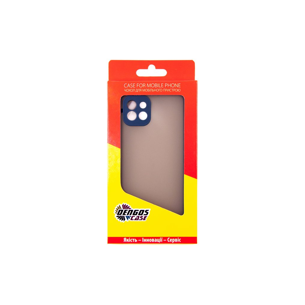 Чохол до мобільного телефона Dengos Matte Samsung Galaxy A03 (blue) (DG-TPU-MATT-94) - зображення 5