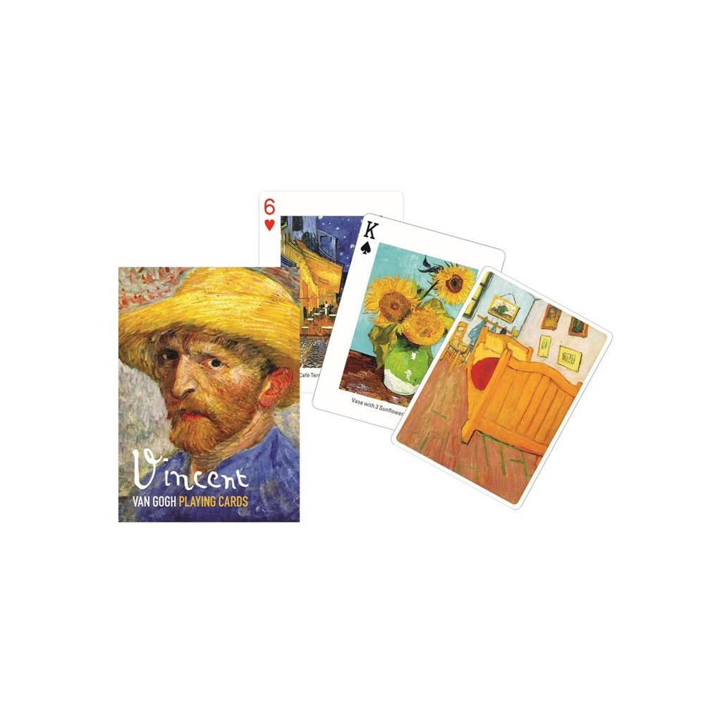 Гральні карти Piatnik Вінсент ван Гог, 1 колода х 55 карт (PT-164910) - зображення 1