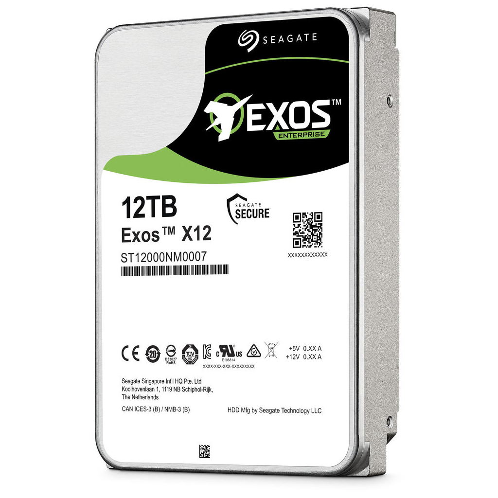 Жорсткий диск SAS 3.5" 12TB Seagate (ST12000NM007H) - зображення 1