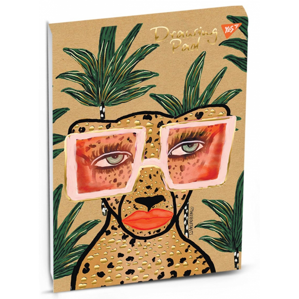 Альбом для малювання Yes А4 BBH склейка, 40 аркушів 6 шт (130464) - зображення 1