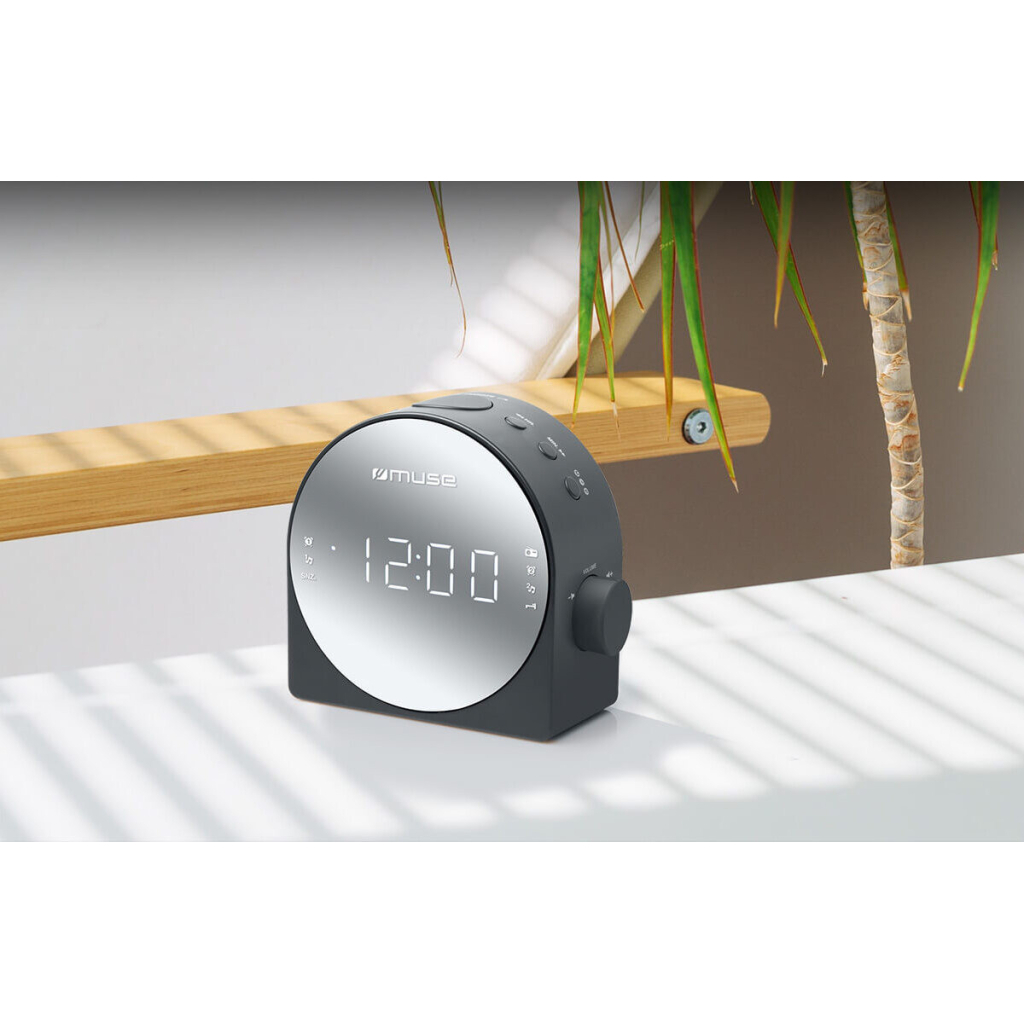 Настільний годинник Muse радіо-годинник (M-186 CMR) - зображення 4