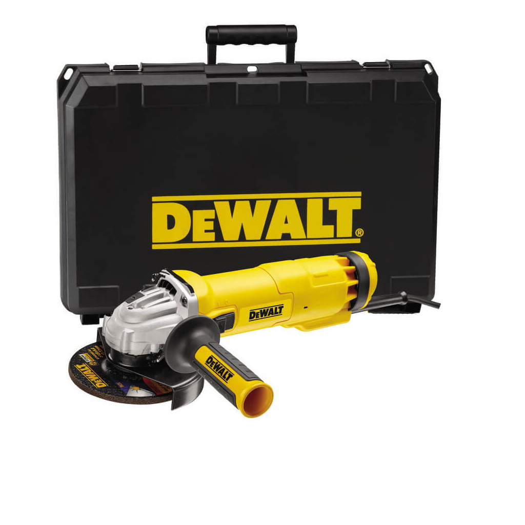 Шліфувальна машина DeWALT 1400 Вт, 11500 об/хв, 125 мм, 1.85 кг (DWE4237) - зображення 2