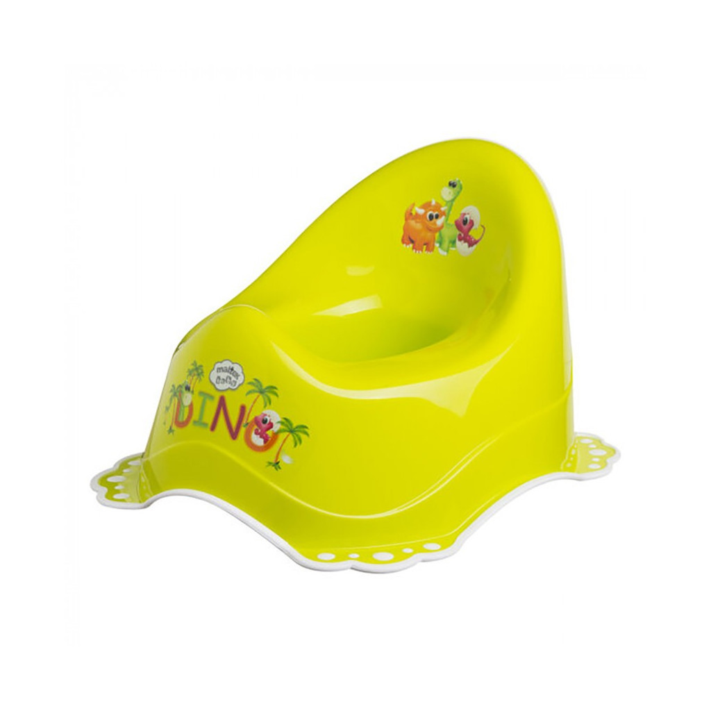 Горщик Maltex з гумками Діно Салатовий (3910396) - зображення 1