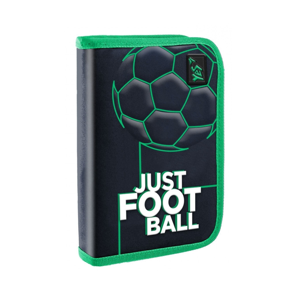 Пенал Yes HP-02 одинарний без клапана Football (533405) - зображення 1