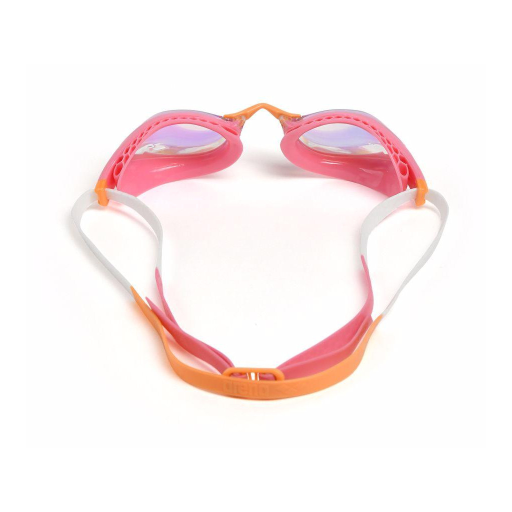 Окуляри для плавання Arena Air-Speed Mirror 003151-109 рожевий, білий, помаранчевий OSFM (3468337319597) - зображення 5