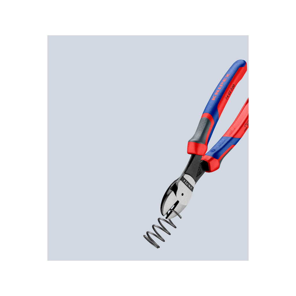 Кусачки KNIPEX бокові посилені 200мм (74 02 200) - изображение 4