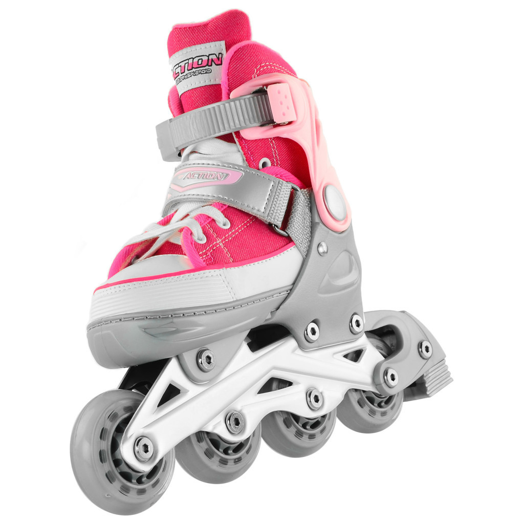Роликові ковзани Action Anny Рожеві 29-32 (PW-126B-13-2PINK/29-32) - изображение 4