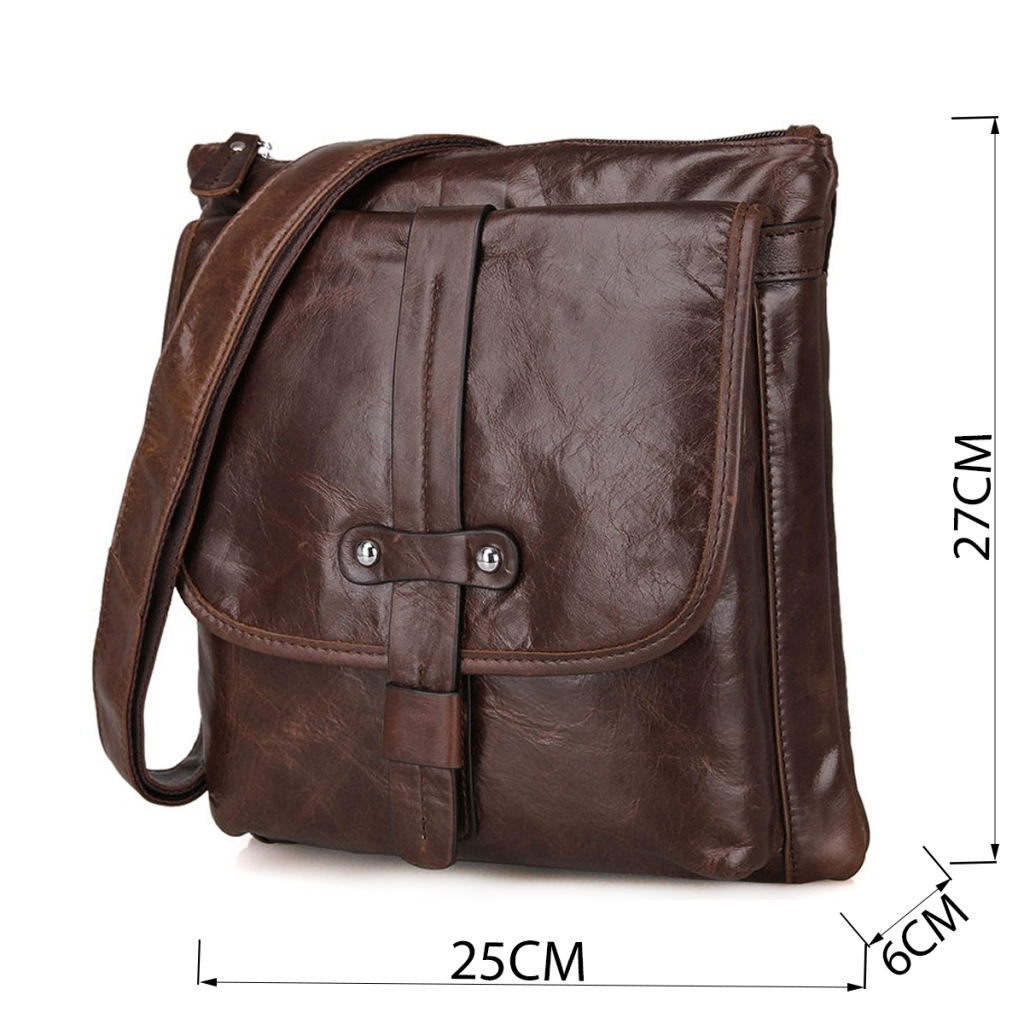 Сумка Vintage Коричнева (14091) - зображення 4