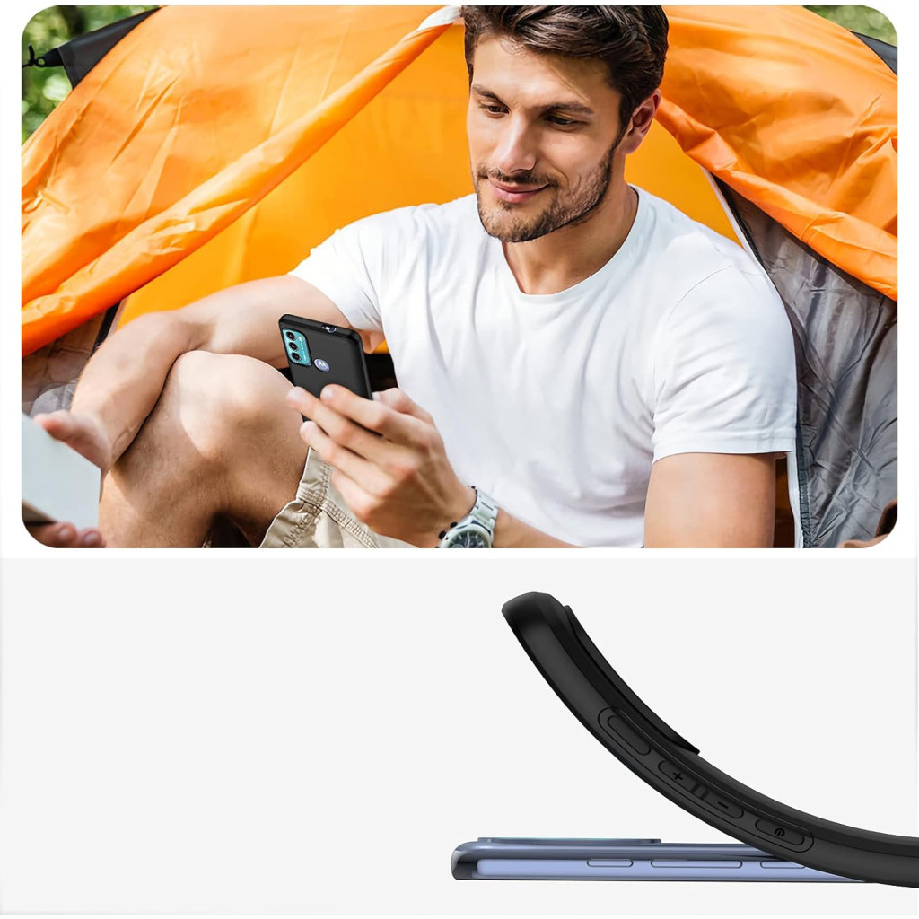 Чохол до мобільного телефона BeCover Motorola Moto G60s Black (711094) - зображення 6