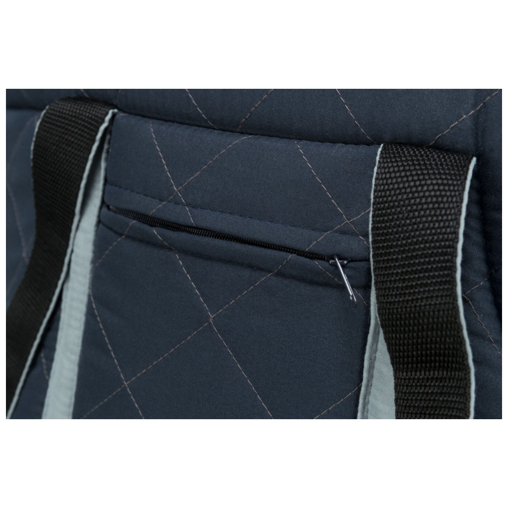 Переноска для тварин Trixie Viktoria 26х29х50 см Темно-синя (4011905362311) - изображение 3