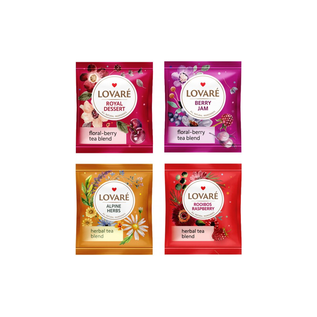 Чай Lovare Асорті Квітковий 4 види по 8 шт (lv.79686) - зображення 3