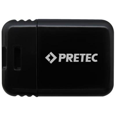 USB флеш накопичувач Pretec 8GB i-Disk Poco Black USB 2.0 (POC08G-B) - зображення 1