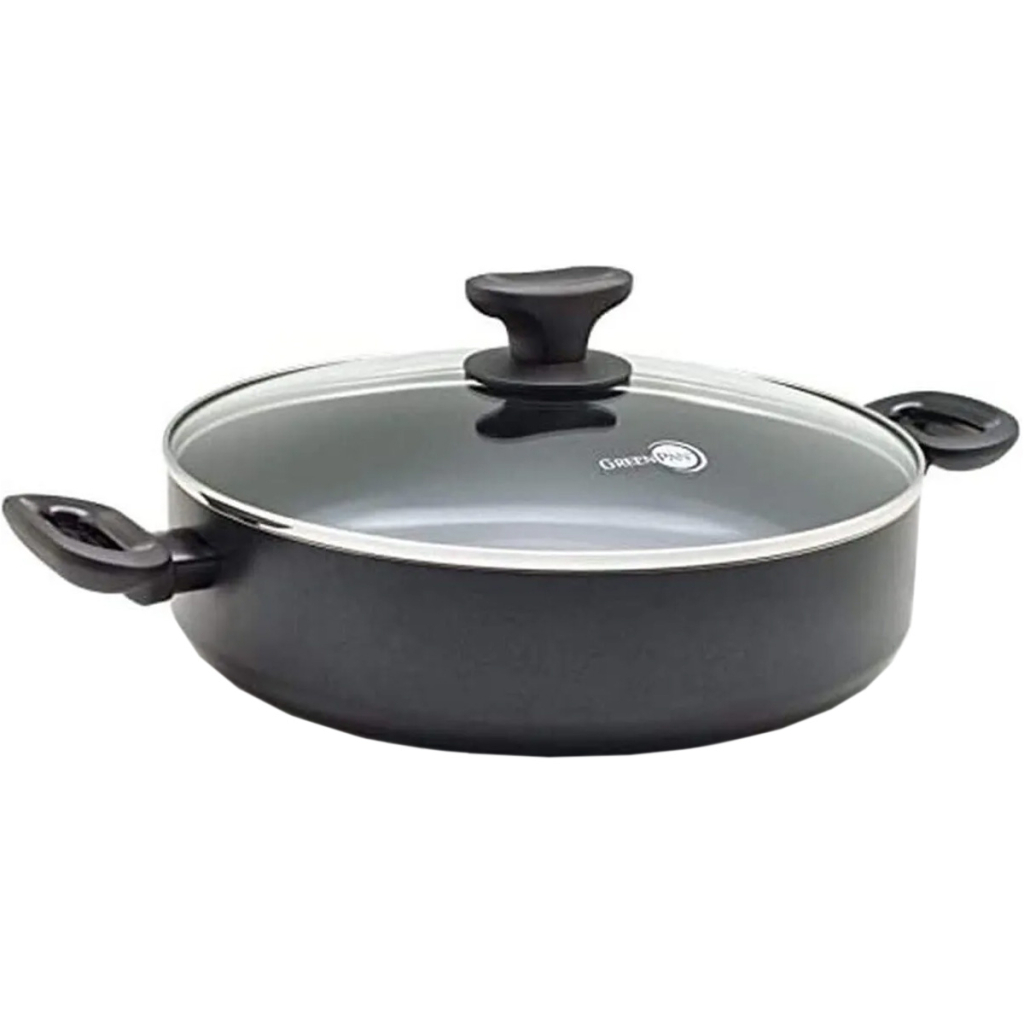 Сотейник GreenPan Torino з кришкою 28 см, 4,2 л (CC001694-001) - зображення 1