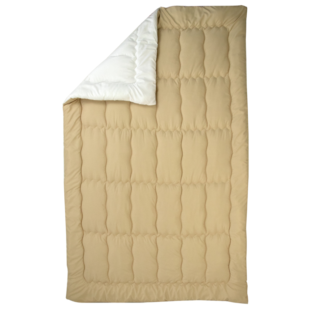 Ковдра Руно набір ковдра 140х205 + 1 подушка 50х70 силіконова Бежева (К_924.52СЛ300_Бежевий) - зображення 4