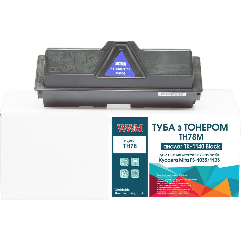 Тонер-картридж WWM Kyocera TK-1140 chip (TH78) - зображення 1