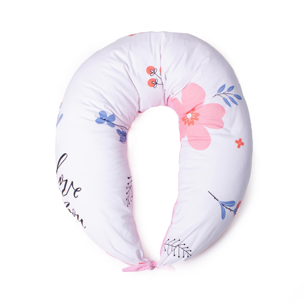 Подушка MirSon для вагітних та годування №8311 Print Line 20-0003 Abelie Бязь 30х170х20 см (2200006200369) - зображення 2