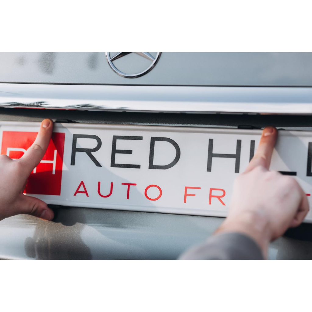 Рамка номерного знака RedHill невидимки прозорі к-т 4шт (24-054-IS) - зображення 6