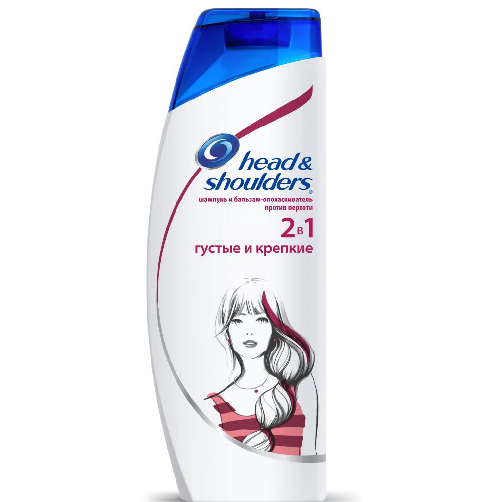 Шампунь Head & Shoulders проти лупи 2 в 1 Густі та міцні 400 мл (4084500148819) - зображення 1