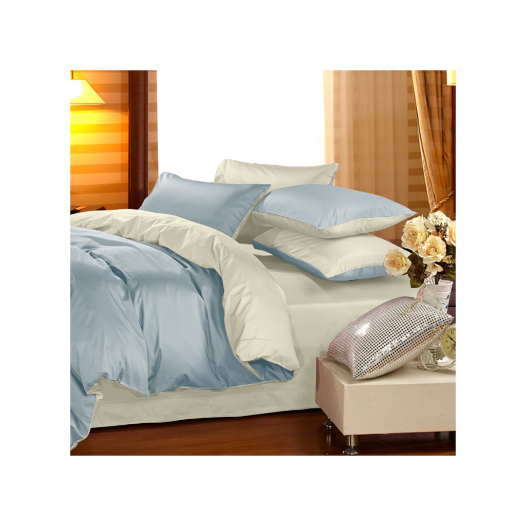 Постільна білизна MirSon Сатин Premium 0843 + 0840 Joseph King Size (2200002027878) - зображення 1