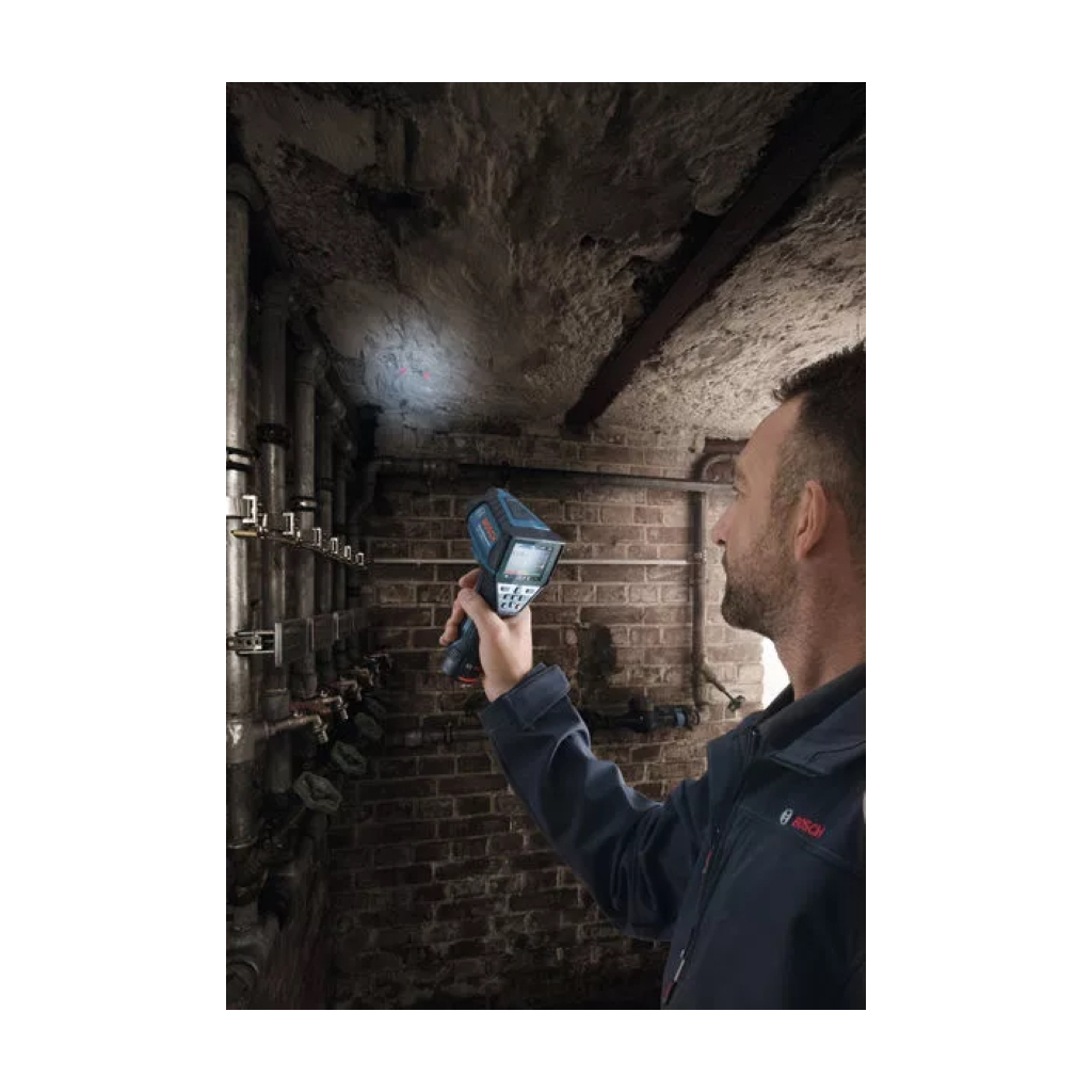 Пірометр Bosch Professional GIS 1000C, -40град. до +1000град., .0.2град., IP54, 0.54кг, кейс (0.601.083.301) - зображення 6