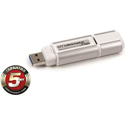 USB флеш накопичувач Kingston 64Gb DataTraveler Ultimate (DTU30G2/64GB) - зображення 2