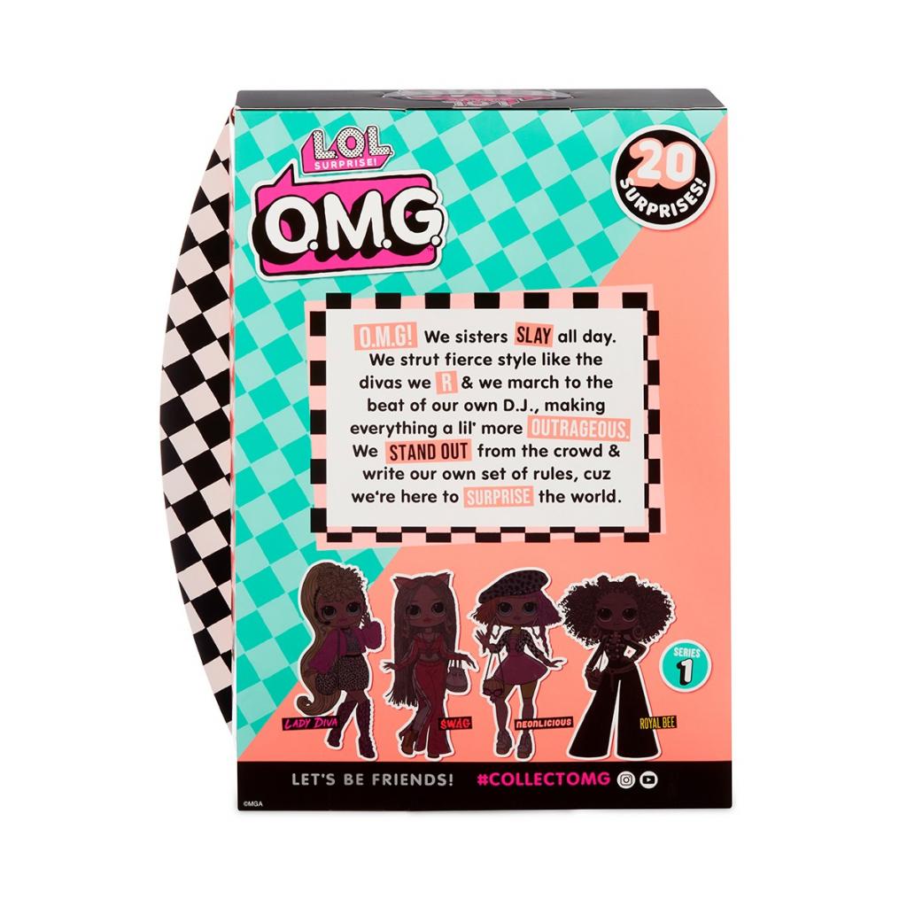 Лялька L.O.L. Surprise! Леді Неон з аксесуарами (560579) - зображення 4