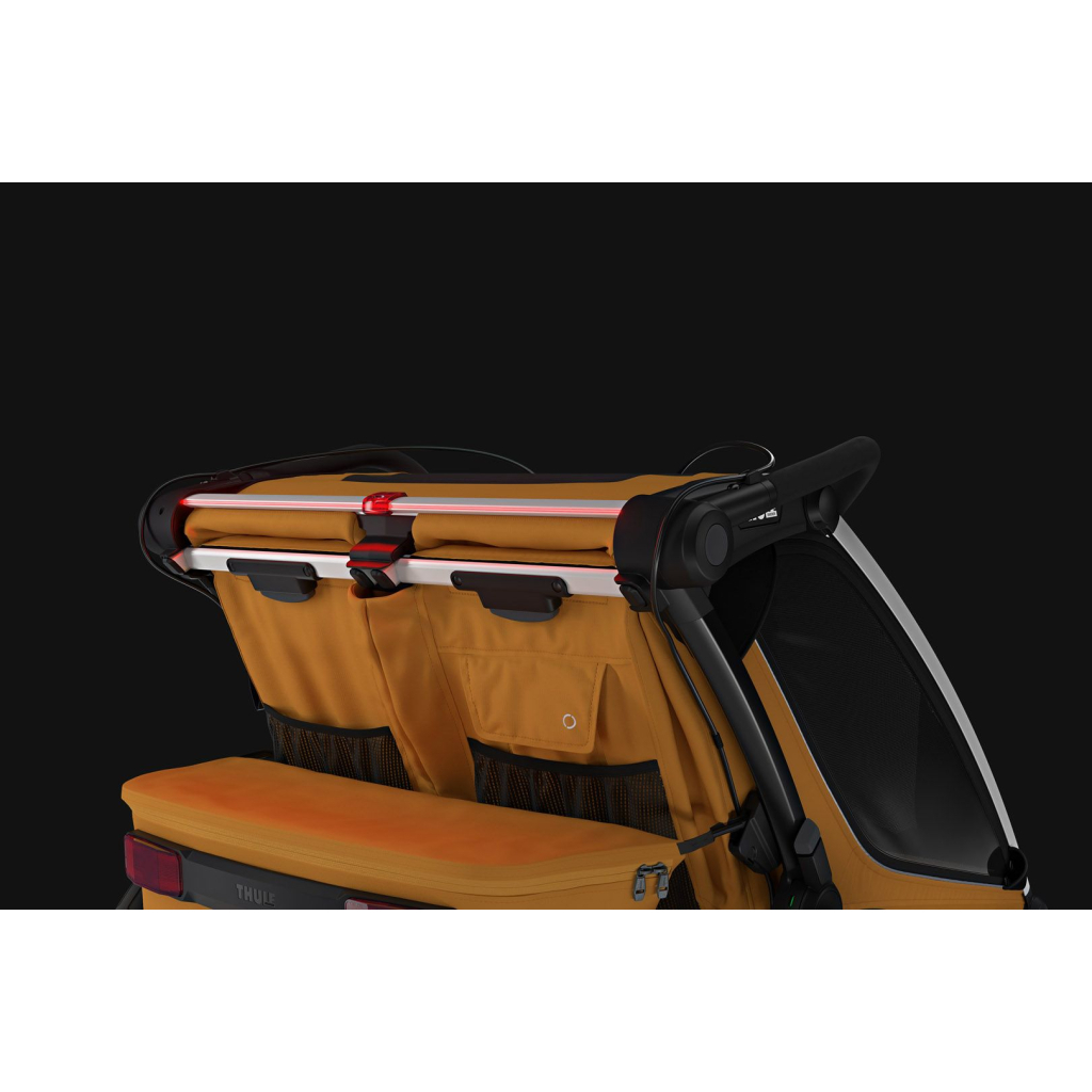 Коляска Thule Chariot Sport 2 Double (Natural Gold) (TH 10201033) - зображення 5