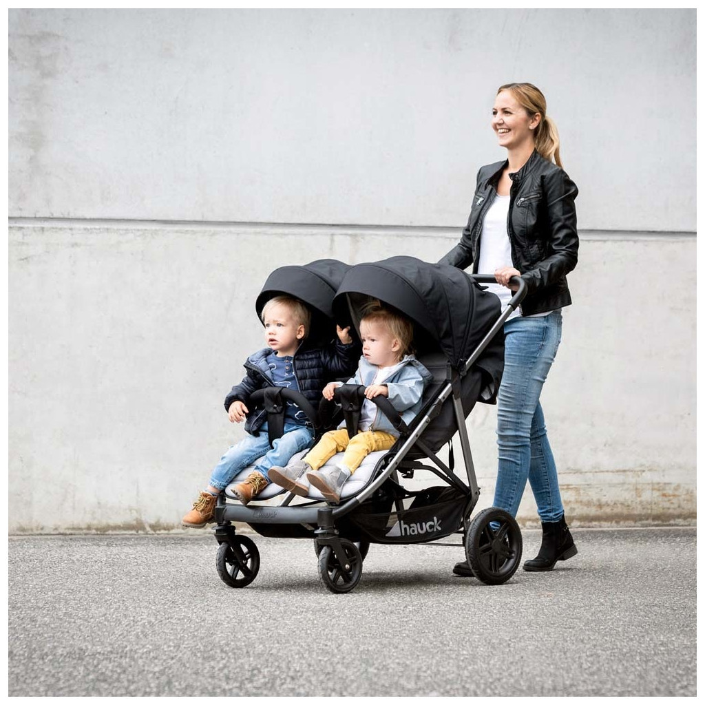 Коляска Hauck Rapid 3R Duo silver/charcoal (з адаптерами) (51201-2) - зображення 6