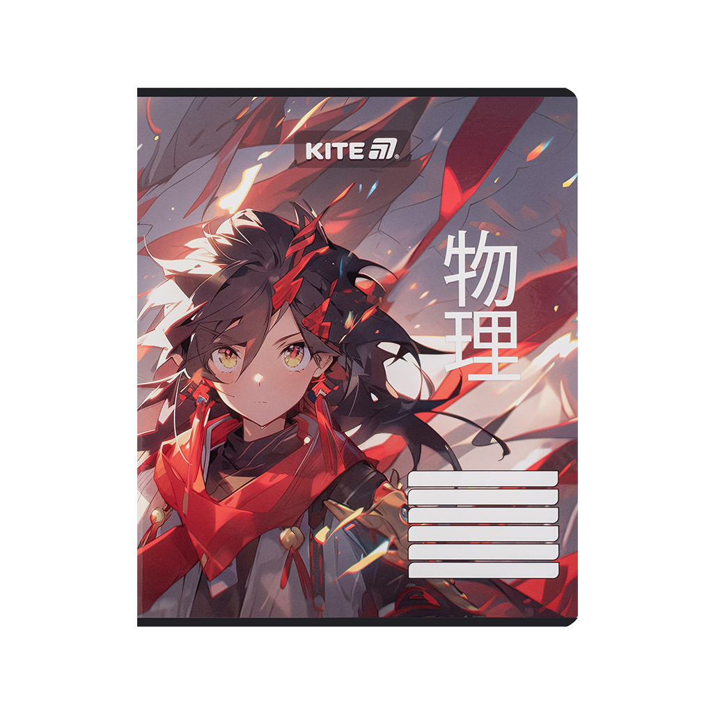Зошит Kite Anime, 18 аркушів, лінія (K25-237-1) - зображення 3