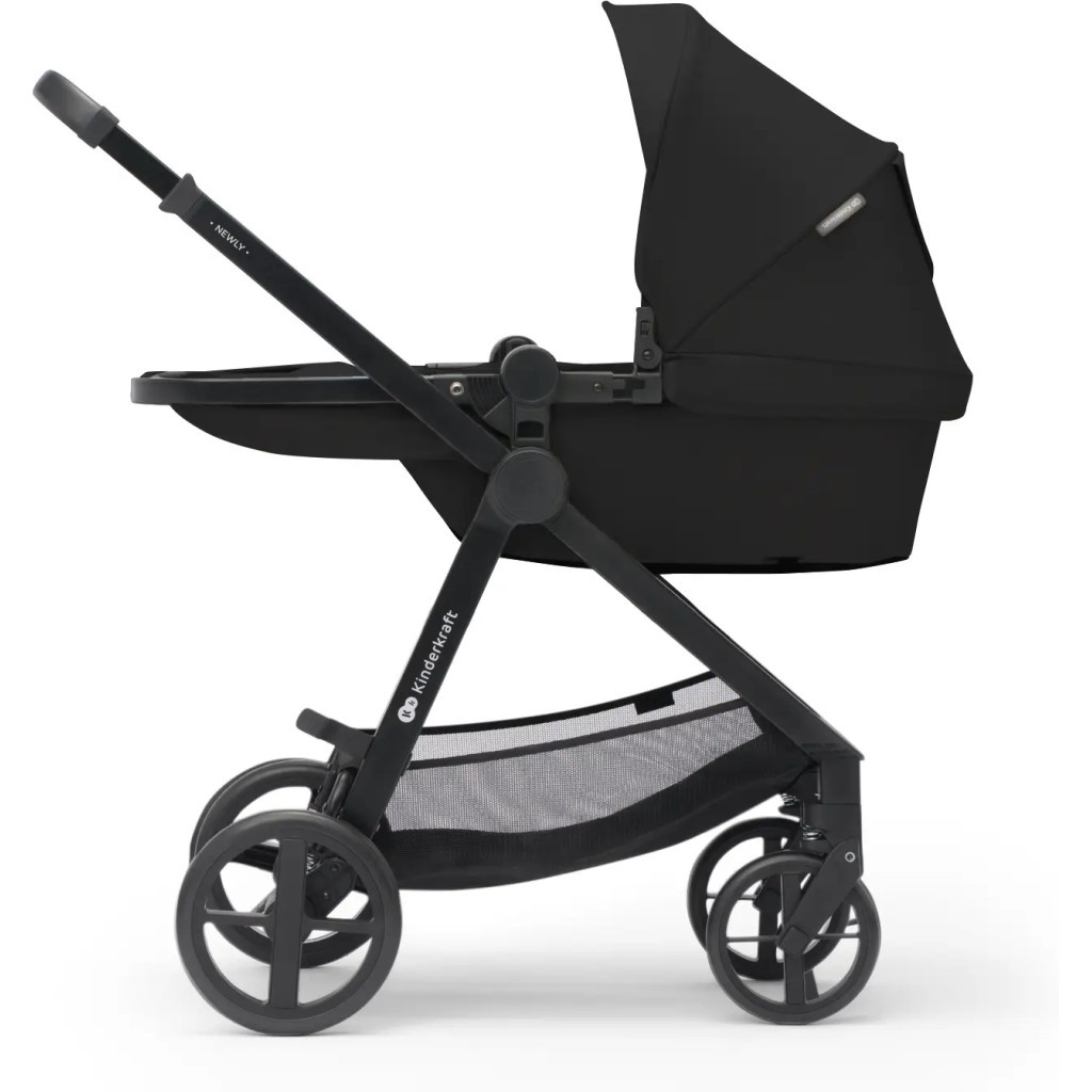 Коляска Kinderkraft 3 в 1 Newly Classic Black (KSNEWL00BLK3000) (5902533921850) - зображення 3