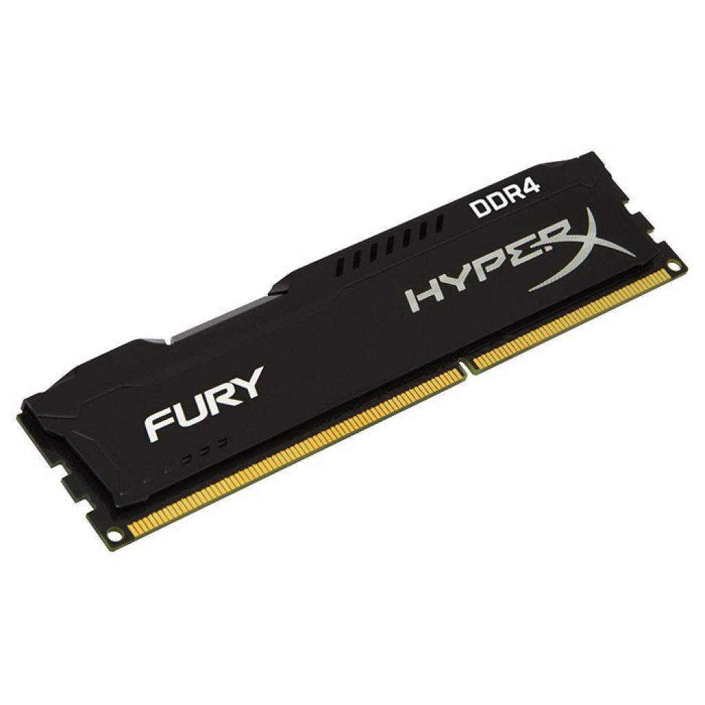 Модуль пам'яті для комп'ютера DDR4 8GB 3466 MHz HyperX FURY Black Kingston Fury (ex.HyperX) (HX434C19FB2/8) - зображення 2