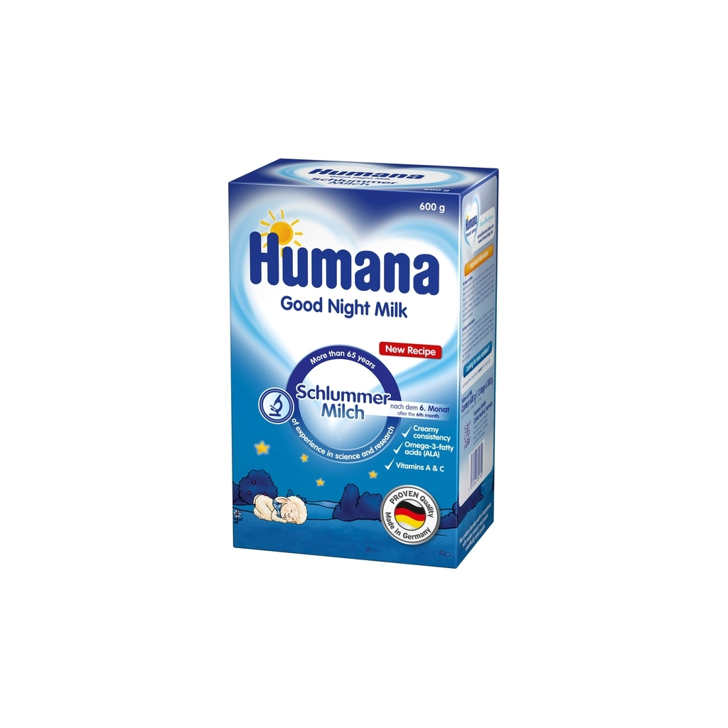 Дитяча суміш Humana молочна Солодкі сни, 600 г (4031244720085) - зображення 1