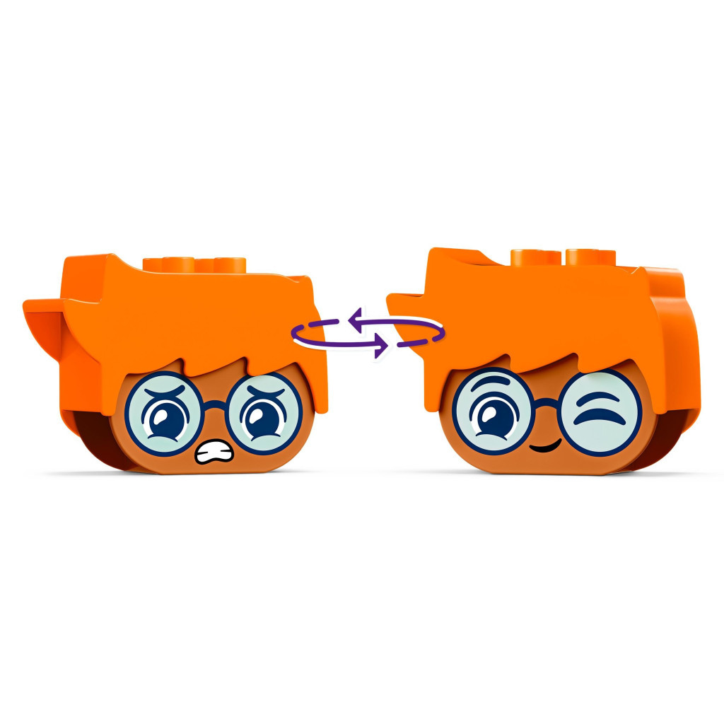 Конструктор LEGO DUPLO Town Конструктор людей із сильними емоціями 71 деталей (10423) - зображення 4