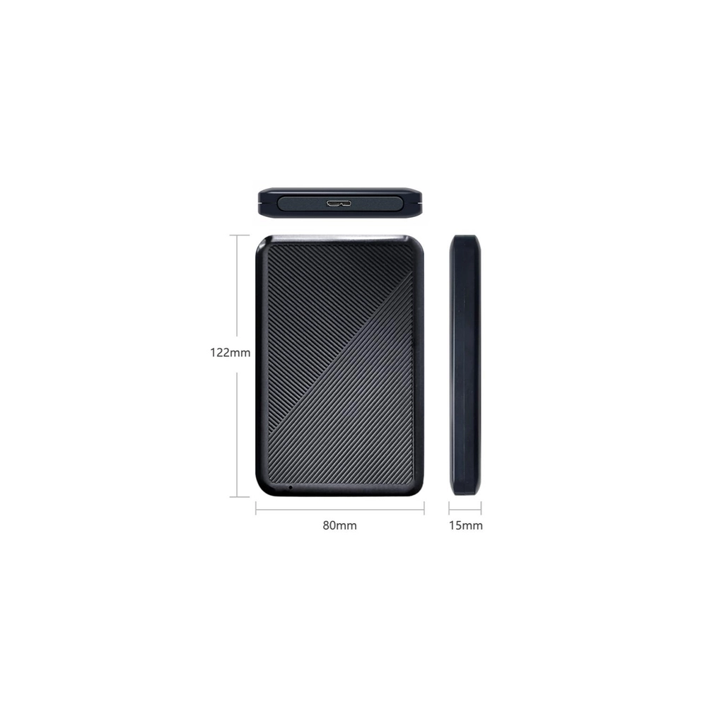 Кишеня зовнішня Dynamode 2.5" SATA/SSD HDD - USB 3.0 (DM-CAD-25319) - зображення 5