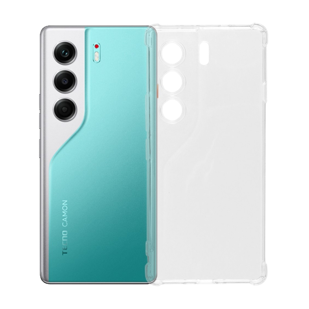 Чохол до мобільного телефона BeCover Anti-Shock Tecno Camon 40 (CM5) Clear (714704) - зображення 4