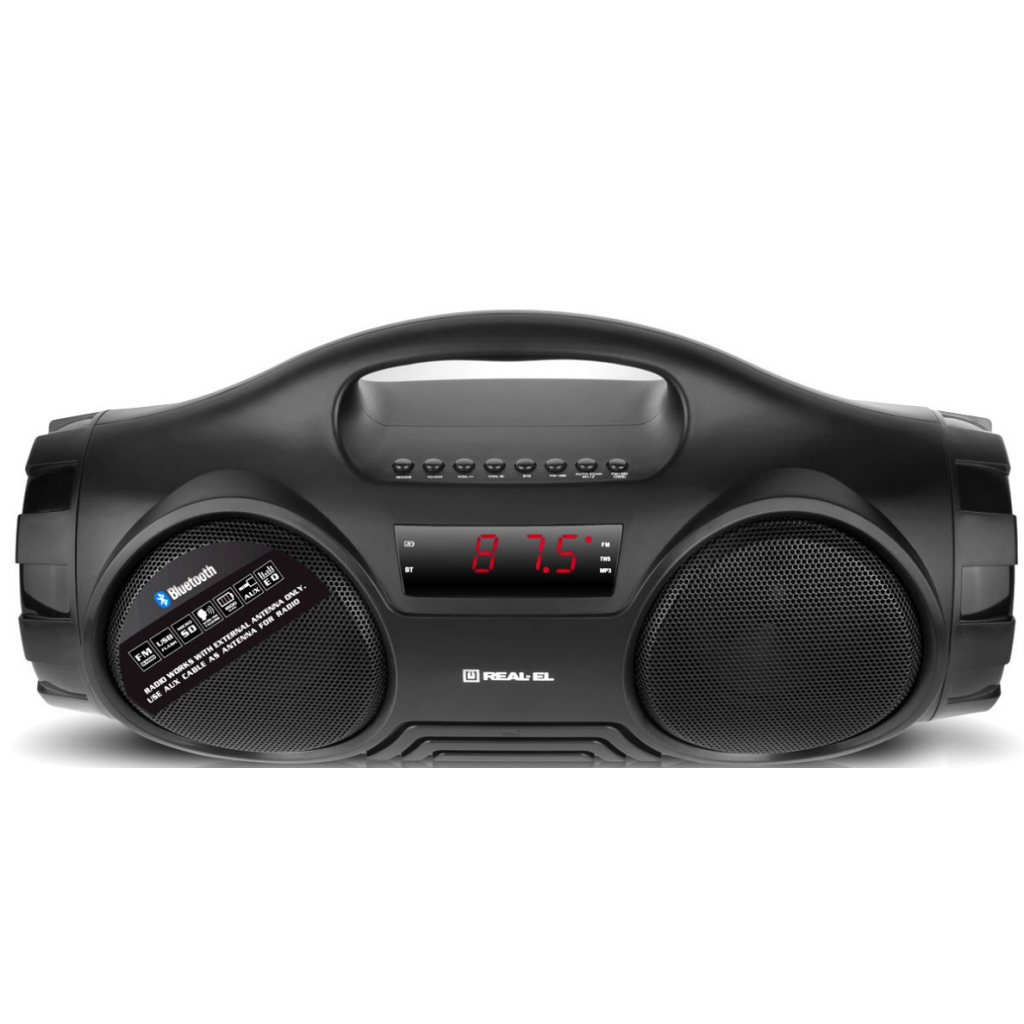 Акустична система REAL-EL X-727 Black - зображення 4